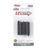 Bachmann O Scale E-Z Street Curve-to-Curve Track, 4-Pack - product or retail package view