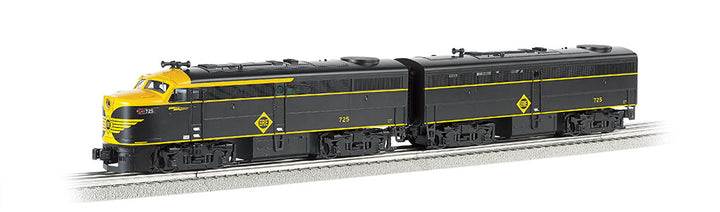 Williams by Bachmann O Scale Erie 725A/725B ALCo FA-1 A-B Diesel Set - alternate product photograph