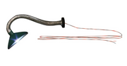 Woodland Scenics JP5654 Just Plug Gooseneck Wall Mount Lights HO scale product photograph