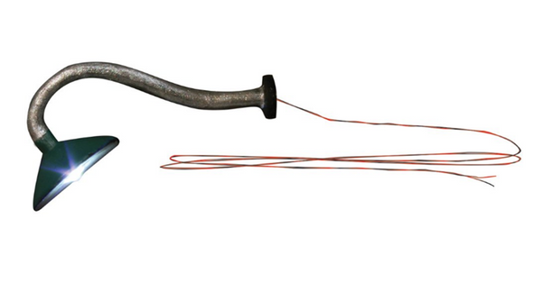 Woodland Scenics JP5654 Just Plug Gooseneck Wall Mount Lights HO scale product photograph