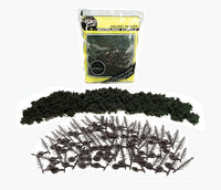 Woodland Scenics TR1106 Conifer Green Tree Kit - 6 to 8 in - 16 Pack - view 4