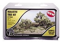 Woodland Scenics TR1111 – 3/4"-3"Medium Green Deciduous Tree 21/Kit #1111 product image