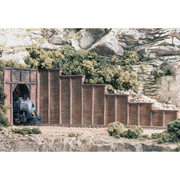Woodland Scenics C1160 Timber Retaining Wall - 6 Pieces - N Scale - view 4