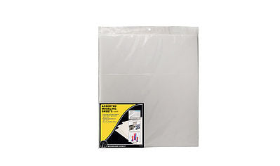 Woodland Scenics C1177 Assorted Modeling Sheets - 4 Pack - product image