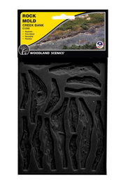 Woodland Scenics C1245 Creek Bank Rock Molds - view 3