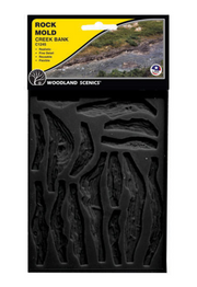 Woodland Scenics C1245 Creek Bank Rock Molds - view 4