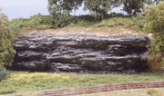 Woodland Scenics C1247 Shelf Rock Mold castings in a finished scenery example; additional scenery not included