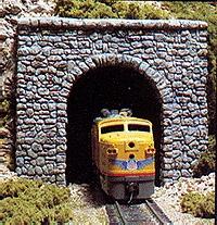 Woodland Scenics C1255 Random Stone Single Tunnel Portal - HO Scale - product image