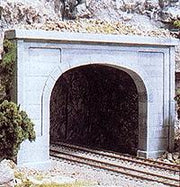 Woodland Scenics C1256 Concrete Double Tunnel Portal - HO Scale - product image