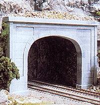 Woodland Scenics C1256 Concrete Double Tunnel Portal - HO Scale - product image