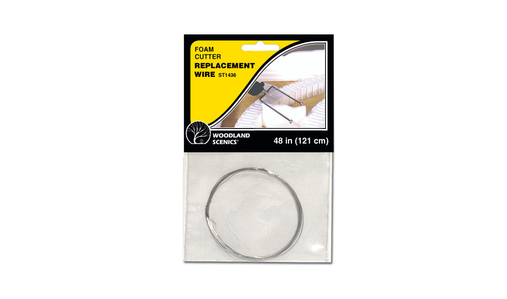 Woodland Scenics ST1436 hot wire foam cutter replacement wire in manufacturer packaging