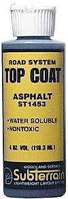 Woodland Scenics ST1453 Top Coat Asphalt 4 fluid ounce bottle