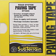 Woodland Scenics ST1455 Road System Paving Tape - 1/4 in x 30 ft - product image
