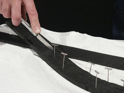 Woodland Scenics ST1471 Track-Bed Strips - Standard Pack - HO Scale - product image
