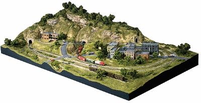 Woodland Scenics ST1482 – Scenic Ridge Lightweight Layout – N Scale Kit #1482 product image