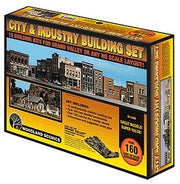 Woodland Scenics S1486 City & Industry Building Set - 15 HO Scale Kits - product image