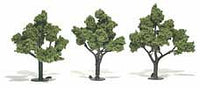 Woodland Scenics TR1509 Light Green Trees - 4 to 5 in - 3 Pack - product image