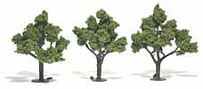 Woodland Scenics TR1509 Light Green Trees - 4 to 5 in - 3 Pack - product image