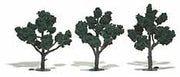 Woodland Scenics TR1511 Dark Green Trees - 4 to 5 in - 3 Pack - product image