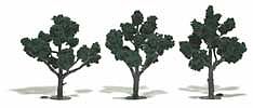 Woodland Scenics TR1511 Dark Green Trees - 4 to 5 in - 3 Pack - product image
