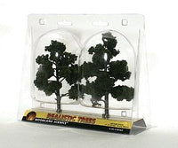 Woodland Scenics TR1513 Medium Green Trees - 5 to 6 in - 2 Pack - product image
