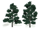 Woodland Scenics TR1517 Dark Green Trees - 6 to 7 in - 2 Pack - view 3