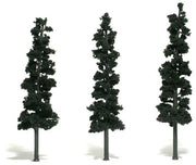 Woodland Scenics TR1563 Conifer Green Trees - 7 to 8 in - 3 Pack - view 3