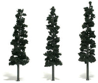 Woodland Scenics TR1563 Conifer Green Trees - 7 to 8 in - 3 Pack - view 3
