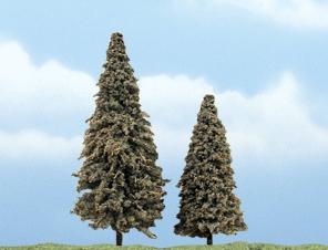 Woodland Scenics Conifer Trees – 3 to 4 in – 2 Pack – TR1625