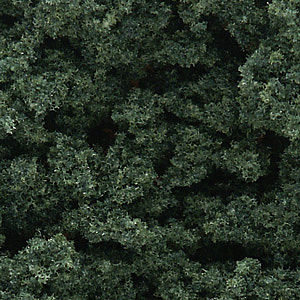Woodland Scenics Dark Green Bushes clump foliage FC1647