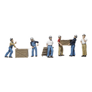 Woodland Scenics A1823 Dock Workers - HO Scale - view 4