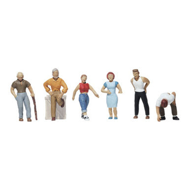 Woodland Scenics A1824 HO Scale Ordinary People - 6 Figures - product image