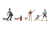 Woodland Scenics A1827 People and Pets - HO Scale - view 5