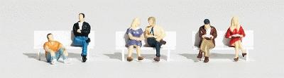 Woodland Scenics A1829 People Sitting - HO Scale - product image