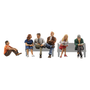 Woodland Scenics A1829 People Sitting - HO Scale - view 4