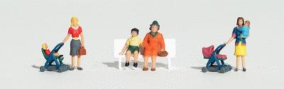 Woodland Scenics A1832 Moms and Kids - HO Scale - product image