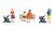 Woodland Scenics A1832 Moms and Kids - HO Scale - view 5