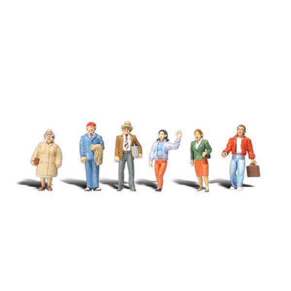 Woodland Scenics A1837 General Public HO scale figures