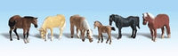 Woodland Scenics A1862 Farm Horses - HO Scale - product image