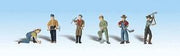 Woodland Scenics HO Scale Track Workers – A1865
