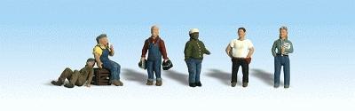 Woodland Scenics A1867 Factory Workers - HO Scale - product image