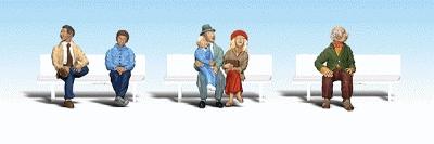 Woodland Scenics HO Scale Passengers Figure Set – A1873
