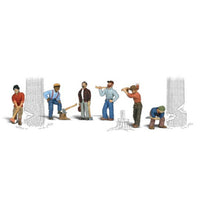 Woodland Scenics A1876 Lumberjacks - HO Scale - view 4