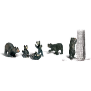 Woodland Scenics A1885 Black Bears - HO Scale - view 3