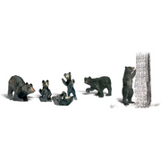 Woodland Scenics A1885 Black Bears - HO Scale - view 4