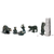 Woodland Scenics A1885 Black Bears - HO Scale - view 5