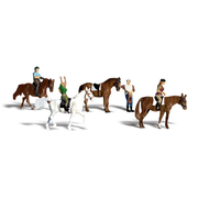 Woodland Scenics A1889 Horseback Riders - HO Scale - view 3
