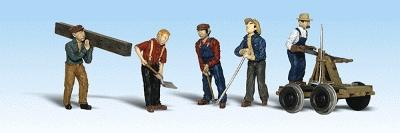 Woodland Scenics A1898 Rail Workers - HO Scale - product image