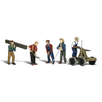 Woodland Scenics A1898 Rail Workers - HO Scale - view 3