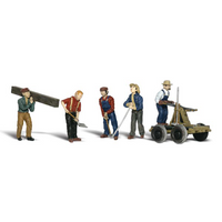 Woodland Scenics A1898 Rail Workers - HO Scale - view 4